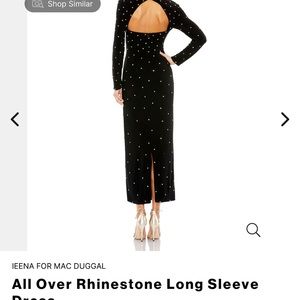 mac duggal dress **** brand new